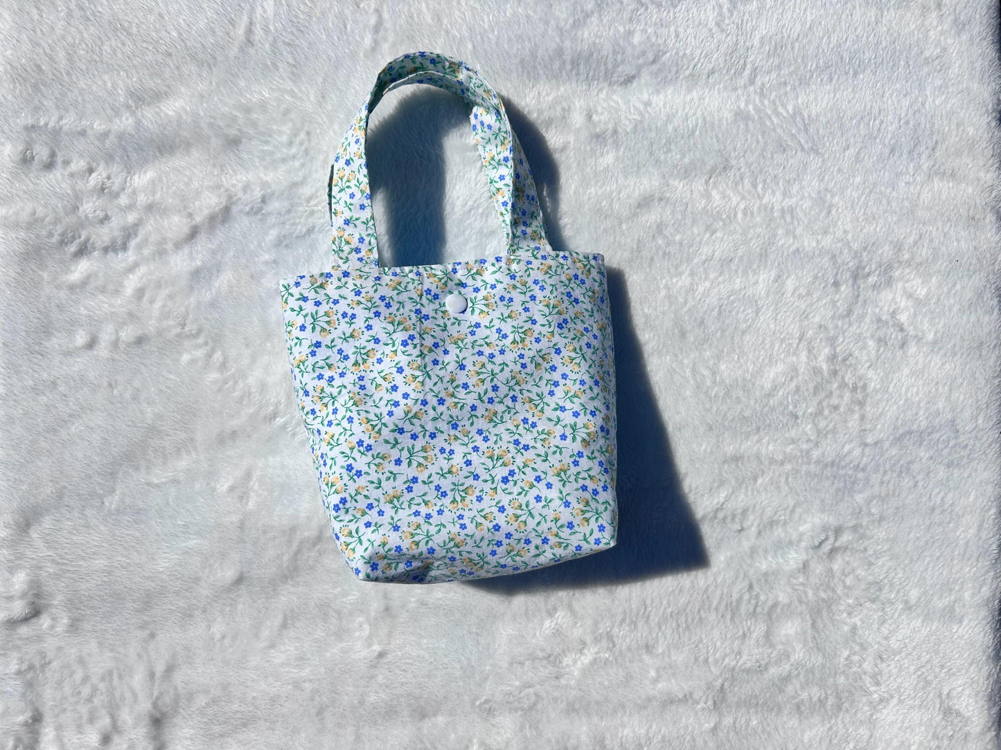 Mini Tote Bag Vintage Floral