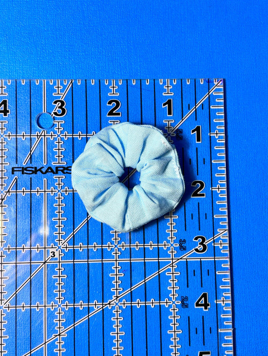 Mini Scrunchie Baby Blue