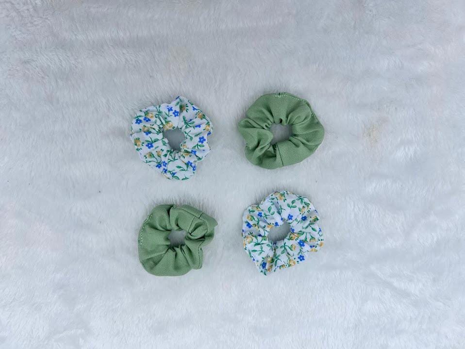 Mini Scrunchie Sage Green