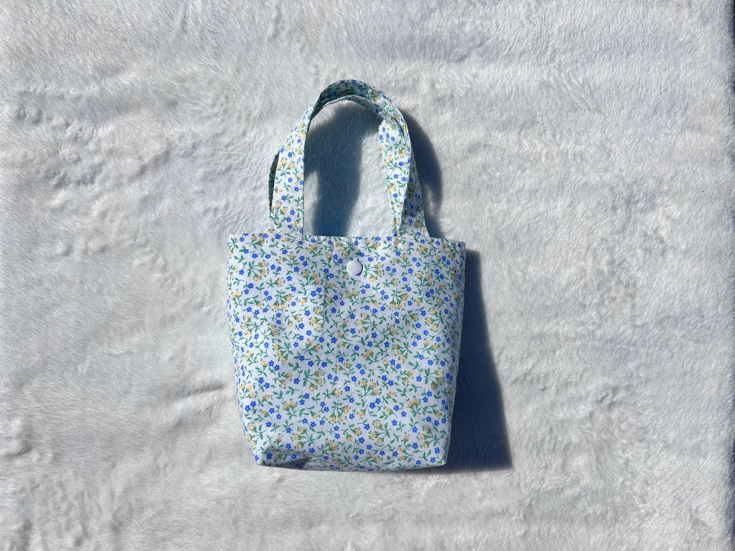 Mini Tote Bag Vintage Floral