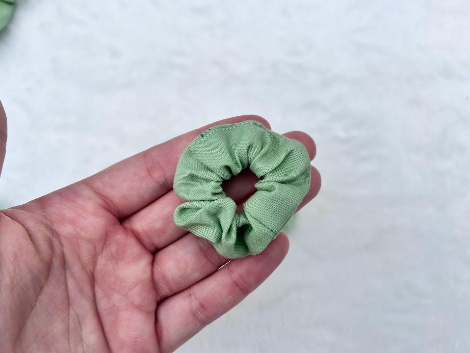 Mini Scrunchie Sage Green