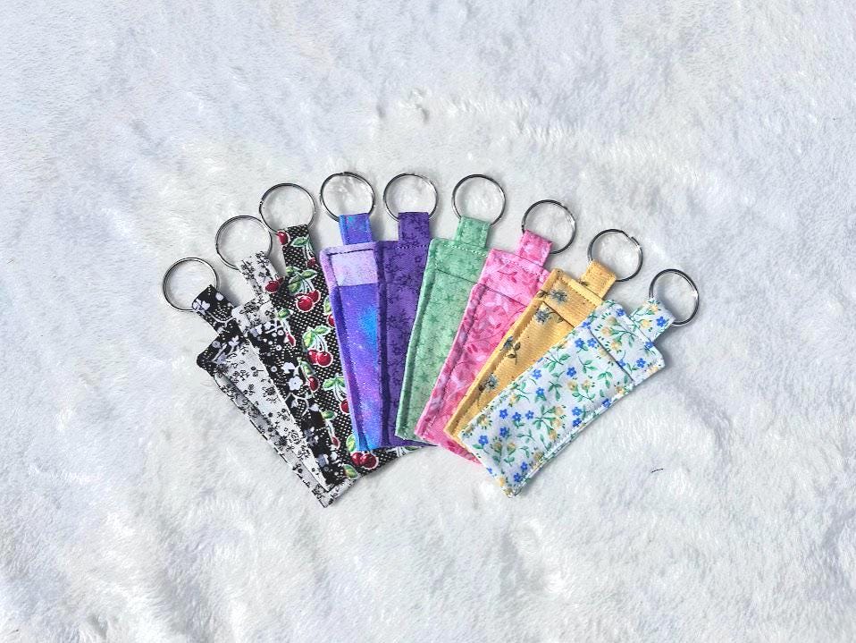 Chapstick Holder Keychain