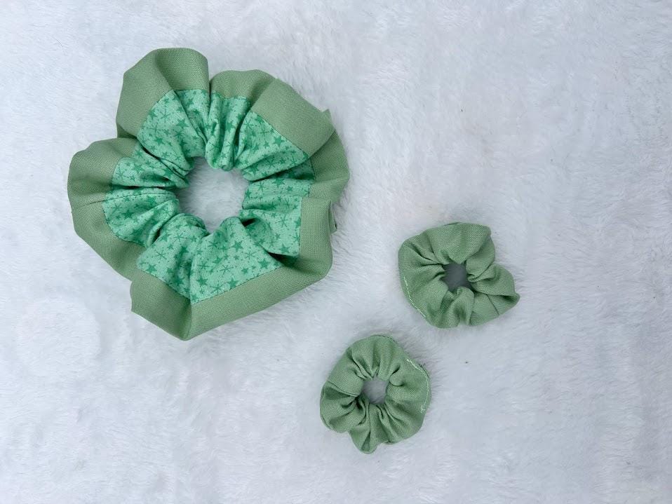 Mini Scrunchie Sage Green